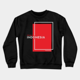 Indonesia Square Crewneck Sweatshirt